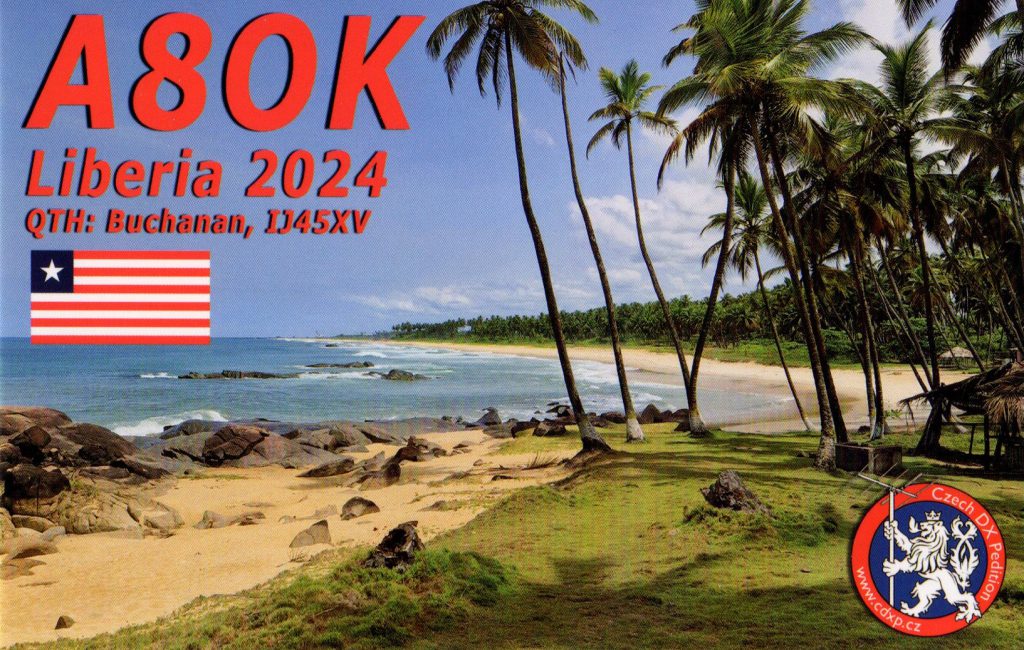 A8OK QSL Card