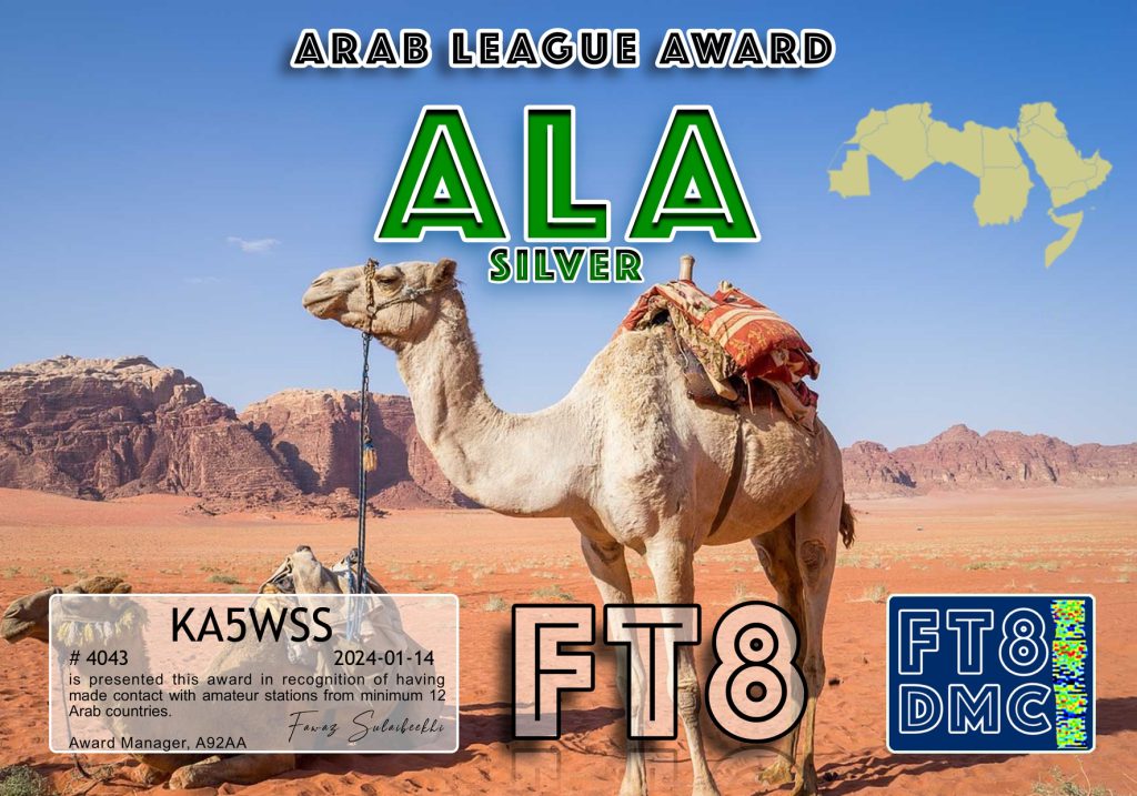 Arab League Award Silver